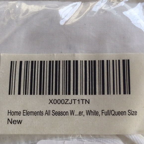 NWT Pure Elements All Season Down Comforter - Queen Size - Picture 4 of 6